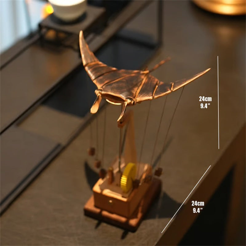 🌊 Calming Manta Ray